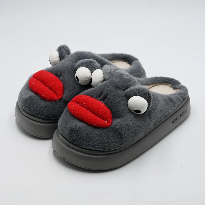 Big Mouth Frog Cotton Flippers